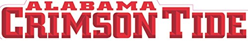 7 Inch University of Alabama Crimson Tide ACT Logo Removable Wall Decal Sticker Art NCAA Home Room Decor 7 by 1 Inches