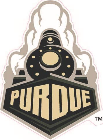 5 Inch Boilermaker Special Purdue University Boilermakers PU Logo Removable Wall Decal Sticker Art NCAA Home Room Decor 4 by 5 1/4 Inches