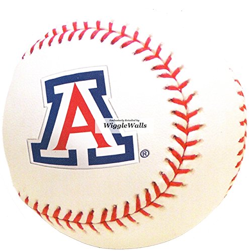 3 Inch Wildcat Baseball University of Arizona UA Wildcats AZ Removable Wall Decal Sticker Art NCAA Home Room Decor 3 by 3 Inches