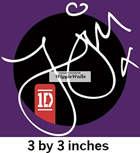 3 Inch Zayn Malik One Direction 1D Wall Decal Sticker Removable Peel Self Stick Adhesive Vinyl Decorative Art Room Home Decor Girls Room Decor 3 by 3 inches
