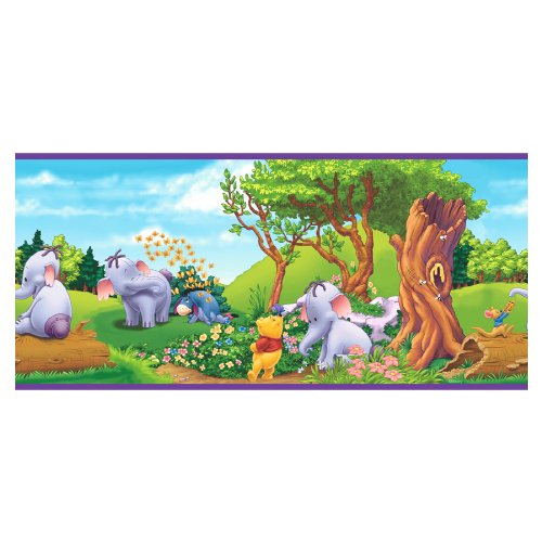 IMPERIAL Winnie The Pooh Heffalump Wallpaper Border