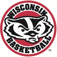 2 Inch UW Basketball Decal UW University of Wisconsin Badgers Logo WI Removable Wall Sticker Art NCAA Home Room Decor 2 1/2 by 2 1/2 Inches