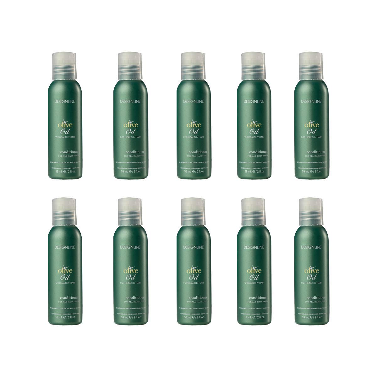 DESIGNLINE Olive Oil Conditioner - Regis Fortified with and Rich in Vitamins E K to Help Protect Hair from Environmental Damage oz
