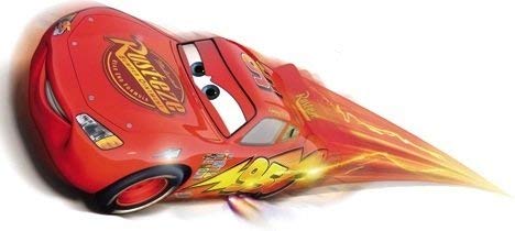 6 Inch Lightning McQueen Wall Decal Sticker 95 Disney Pixar Cars 3 Movie Removable Peel Self Stick Adhesive Vinyl Decorative Art Room Home Decor Kids Room Nursery Racing Decor 6 by 2 1/2 inches
