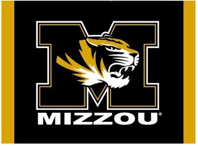5 Inch Truman The Tiger Mizzou Decal MU University of Missouri Tigers M Logo MO Removable Wall Sticker Art NCAA Home Room Decor 5 by 3 1/2 Inches