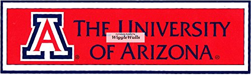 8 Inch UA Logo University of Arizona AZ Removable Wall Decal Sticker Art NCAA Home Room Decor 8 by 2 Inches