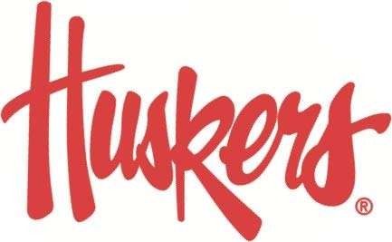 4 Inch Huskers Logo Nebraska University NU Cornhuskers Removable Wall Decal Sticker Art Home Room Decor 4 by 3 Inches