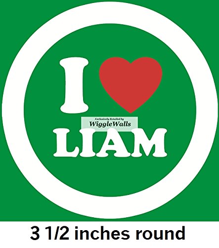 3 Inch Liam Payne One Direction 1D Wall Decal Sticker Removable Peel Self Stick Adhesive Vinyl Decorative Art Room Home Decor Girls Room Decor 3 by 3 inches