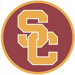 2 Inch Trojans SC Logo Decal USC University of Southern California CA Removable Wall Sticker Art NCAA Home Room Decor 2 by 2 Inches