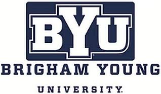 6 Inch BYU Logo Decal Brigham Young University Cougars Removable Wall Sticker Art NCAA Home Room Decor 6 by 3 1/2 Inches