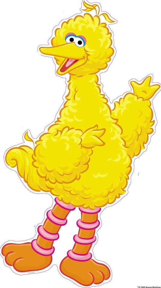 Big Bird SesameStreet Removable Wall Decal Sticker Art Home Kids Room Decor Decoration