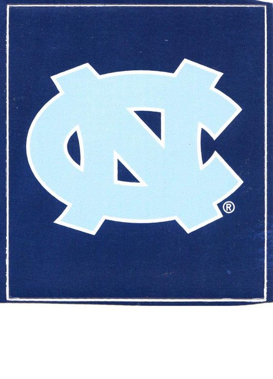 3 Inch UNC Blue Logo Decal University of North Carolina Tarheels Tar Heels NC Removable Wall Sticker Art NCAA Home Room Decor 2 1/2 by 3 1/2 Inches