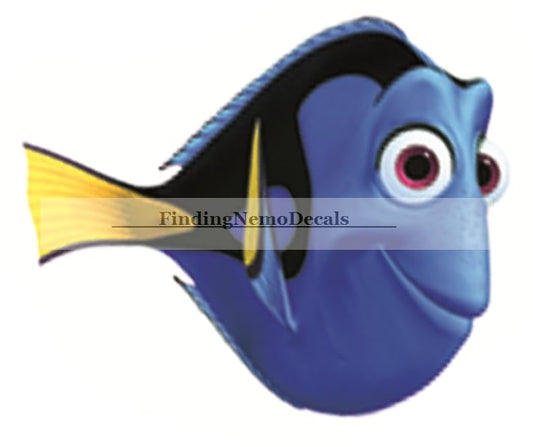 2 Inch Dory Wall Decal Nemo Removable Peel Self Stick Sticker Art Home Kids Room Decor Decoration - 2 1/2 by 2 inches