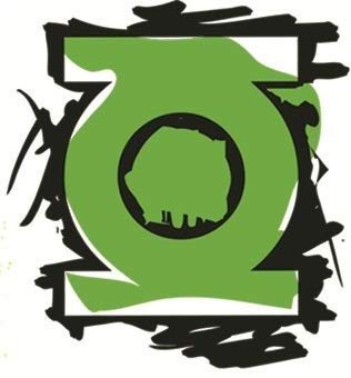 3 Inch Green Lantern Decal DC Comics Repositionable Removable Peel Self Stick Wall Sticker Art Home Decor (Decoration for Walls Laptop Tumbler Boys Room) 3 by 3 inch