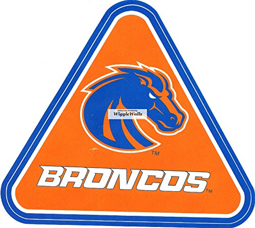 6 Inch Duster Bronco BSU Broncos Boise State University Logo Removable Wall Decal Sticker Art NCAA Home Room Decor 6 by 5 Inches