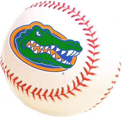 4 Inch Gators Baseball Logo Decal UF University of Florida FL Removable Wall Sticker Art NCAA Home Room Decor 3 3/4 Inches