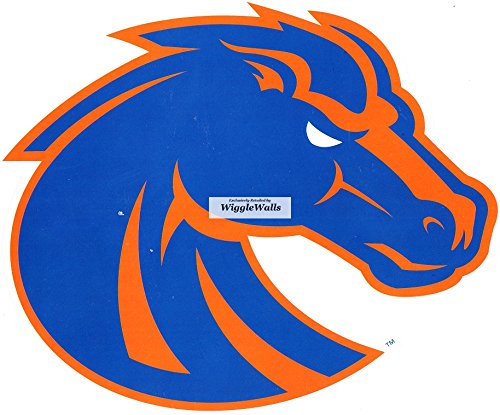 3 Inch Duster Bronco BSU Broncos Boise State University Logo Removable Wall Decal Sticker Art NCAA Home Room Decor 3 by 2 Inches