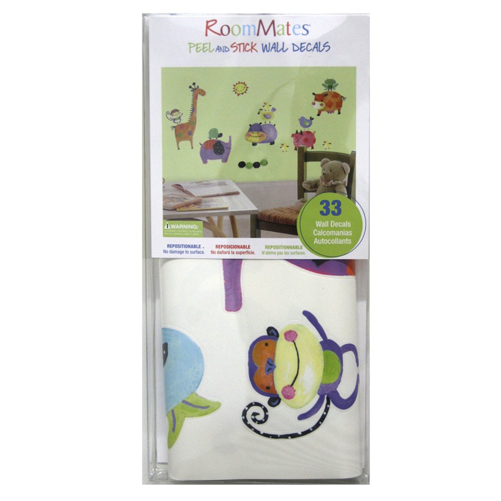 RoomMates RMK1181SCS Polka Dot Piggy Peel & Stick Wall Decals