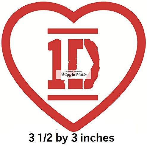 3 Inch Niall Horan One Direction 1D Wall Decal Sticker Removable Peel Self Stick Adhesive Vinyl Decorative Art Room Home Decor Girls Room Decor 3 1/2 by 3 inches