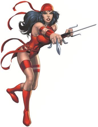 7 Inch Elektra Natchios Decal Classic Removable Peel Self Stick Adhesive Vinyl Decorative Wall Decal Sticker Art Kids Room Home Decor Boys Children 6 1/2 x 4 1/2inches