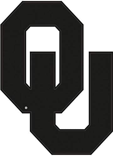 4 Inch OU Logo University of Oklahoma Sooners Boomer Sooner Removable Wall Decal Sticker Art Home Room Decor 3 by 4.5 Inches