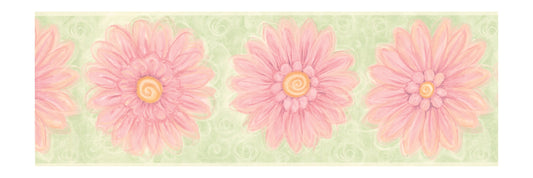 York Wallcoverings York Kids IV Flower Power Border