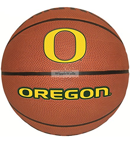 8 Inch Basketball Logo UO University of Oregon Ducks Removable Wall Decal Sticker Art NCAA Home Decor 9 Inches