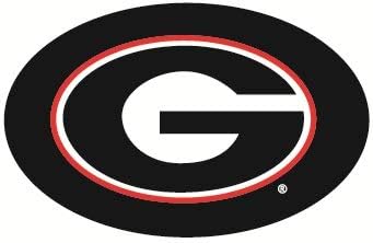 4 Inch UGA Power G Georgia Bulldogs Logo Removable Wall Decal Sticker Art Home Room Decor 4 by 3 Inches