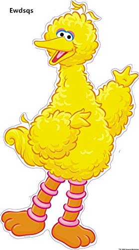 Big Bird SesameStreet Removable Wall Decal Sticker Art Home Kids Room Decor Decoration