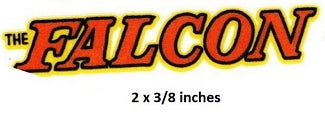 Falcon Logo Wall Decal Avengers Removable Sticker Art Marvel Comics Peel and Stick Home Room Decor 2 x .375 inches