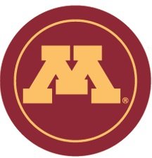 3 Inch UMn University of Minnesota Golden Gophers Logo Removable Wall Decal Sticker Art NCAA Home Room Decor 2 3/4 Inches Round
