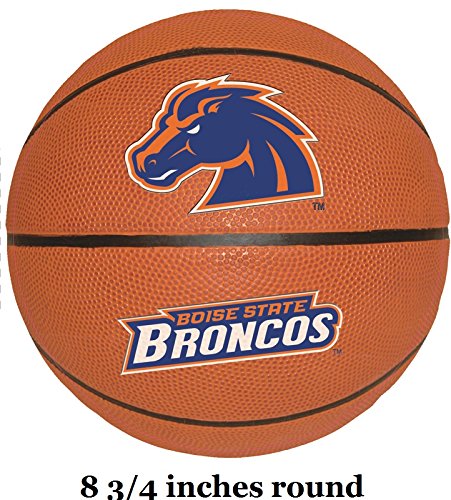 9 Inch BSU Broncos Basketball Boise State University Logo Removable Wall Decal Sticker Art NCAA Home Room Decor 9 Inches