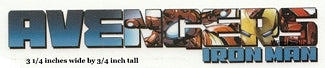 Avengers Iron Man logo with text