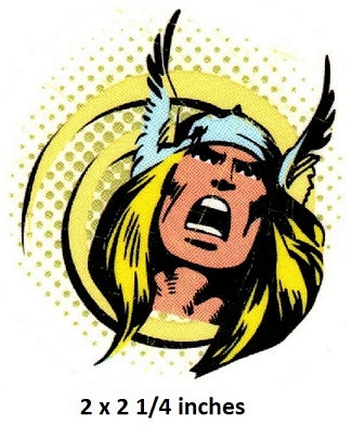 Comic-style illustration of a character with a yellow halo and black hair on a white background.