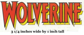 Vintage-style 'Wolverine' logo with text indicating size.