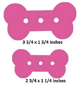 Paw Patrol Girls Pink Bone Logo Wall Decal Removable Sticker Peel and Stick Art Pair